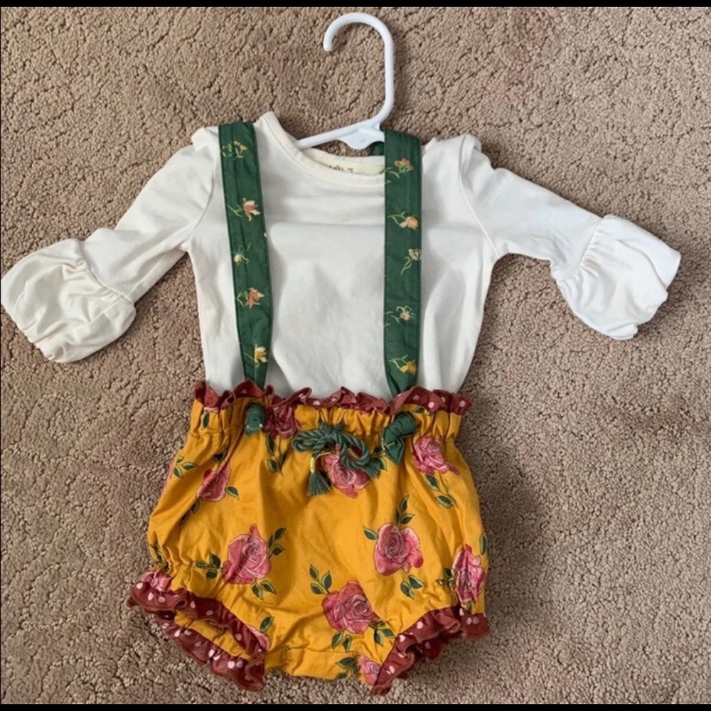 Matilda Jane Joanna Gaines bubble romper outfit